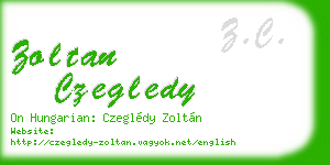 zoltan czegledy business card